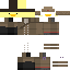 Minecraft skin texture, 64x64 pixels