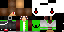 Minecraft skin texture, 64x32 legacy pixels