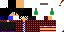 Minecraft skin texture, 64x32 legacy pixels