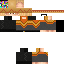Minecraft skin texture, 64x64 pixels