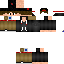 Minecraft skin texture, 64x64 pixels