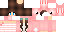 Minecraft skin texture, 64x32 legacy pixels