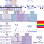 Minecraft skin texture, 64x64 pixels