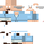 Minecraft skin texture, 64x64 pixels