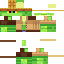 Minecraft skin texture, 64x64 pixels