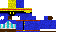 Minecraft skin texture, 64x32 legacy pixels