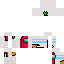 Minecraft skin texture, 64x64 pixels