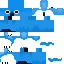 Minecraft skin texture, 64x64 pixels