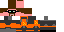 Minecraft skin texture, 64x32 legacy pixels