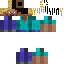 Minecraft skin texture, 64x64 pixels
