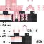 Minecraft skin texture, 64x64 pixels