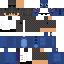 Minecraft skin texture, 64x64 pixels