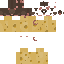 Minecraft skin texture, 64x64 pixels