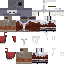 Minecraft skin texture, 64x64 pixels