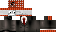 Minecraft skin texture, 64x32 legacy pixels