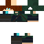 Minecraft skin texture, 64x64 pixels