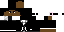 Minecraft skin texture, 64x32 legacy pixels