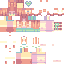 Minecraft skin texture, 64x64 pixels