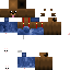 Minecraft skin texture, 64x64 pixels