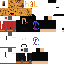 Minecraft skin texture, 64x64 pixels