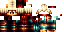 Minecraft skin texture, 64x32 legacy pixels