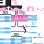 Minecraft skin texture, 64x64 pixels