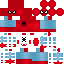 Minecraft skin texture, 64x64 pixels