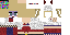 Minecraft skin texture, 64x32 legacy pixels