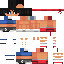Minecraft skin texture, 64x64 pixels