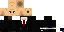 Minecraft skin texture, 64x32 legacy pixels