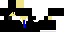 Minecraft skin texture, 64x32 legacy pixels