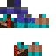 Classic Minecraft skin texture, 64x64 pixels