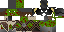 Minecraft skin texture, 64x32 legacy pixels