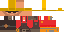 Minecraft skin texture, 64x32 legacy pixels