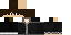 Minecraft skin texture, 64x32 legacy pixels