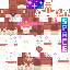 Minecraft skin texture, 64x64 pixels