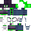 Minecraft skin texture, 64x64 pixels