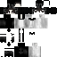 Minecraft skin texture, 64x64 pixels