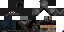 Minecraft skin texture, 64x32 legacy pixels