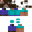 Minecraft skin texture, 64x64 pixels