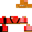 Minecraft skin texture, 64x64 pixels
