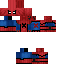Minecraft skin texture, 64x64 pixels