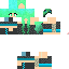 Minecraft skin texture, 64x64 pixels