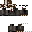 Minecraft skin texture, 64x64 pixels