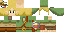 Minecraft skin texture, 64x32 legacy pixels
