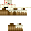 Minecraft skin texture, 64x64 pixels