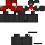 Minecraft skin texture, 64x64 pixels