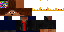 Minecraft skin texture, 64x32 legacy pixels