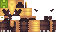 Minecraft skin texture, 64x32 legacy pixels