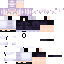 Slim Minecraft skin texture, 64x64 pixels
